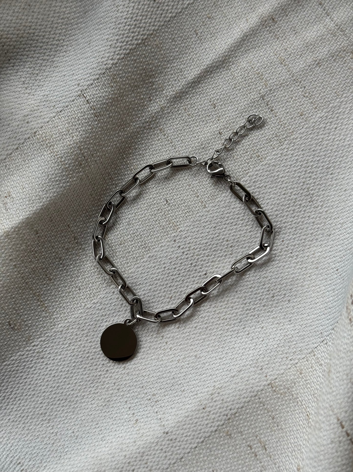 Gravurarmband mit Coin