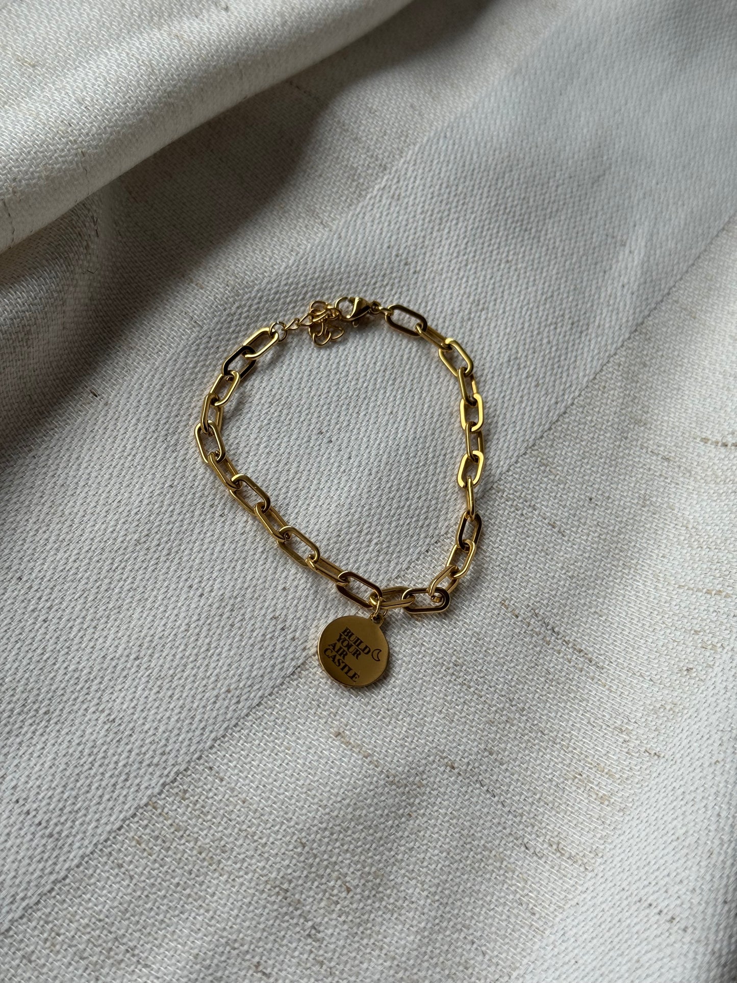 Gravurarmband mit Coin