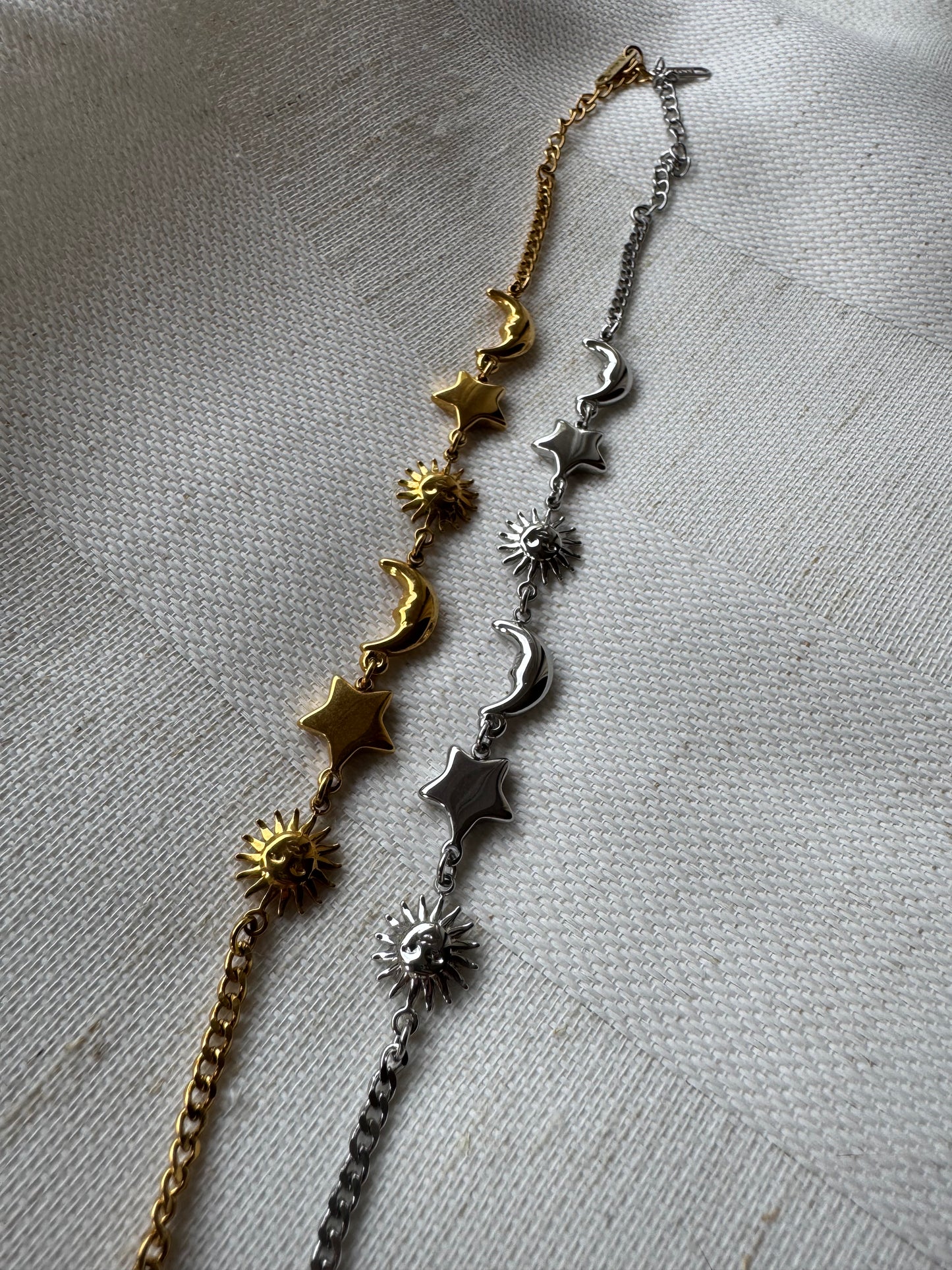 Armbänder Sonne, Mond &Sterne