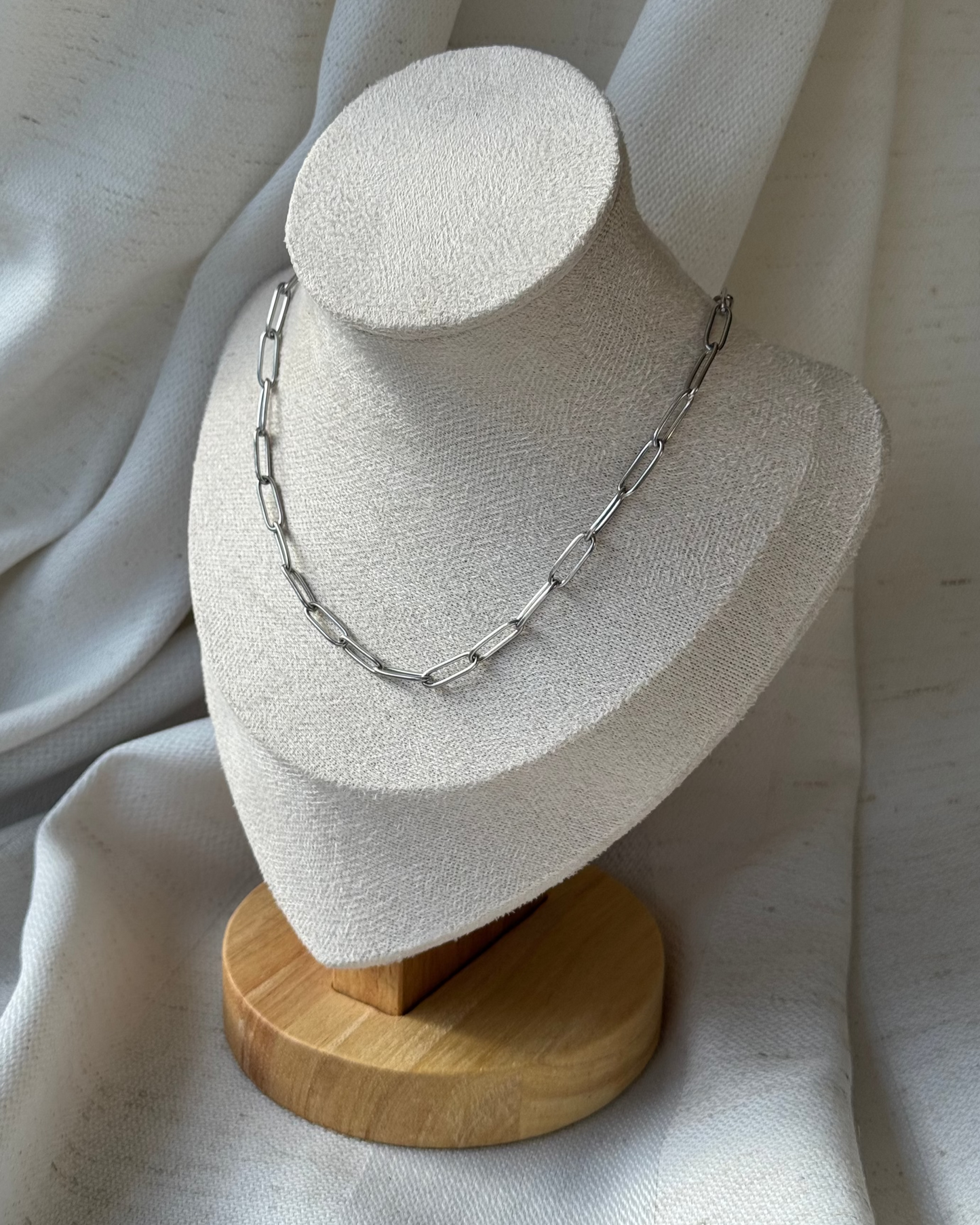 Basic Gliederkette Silber