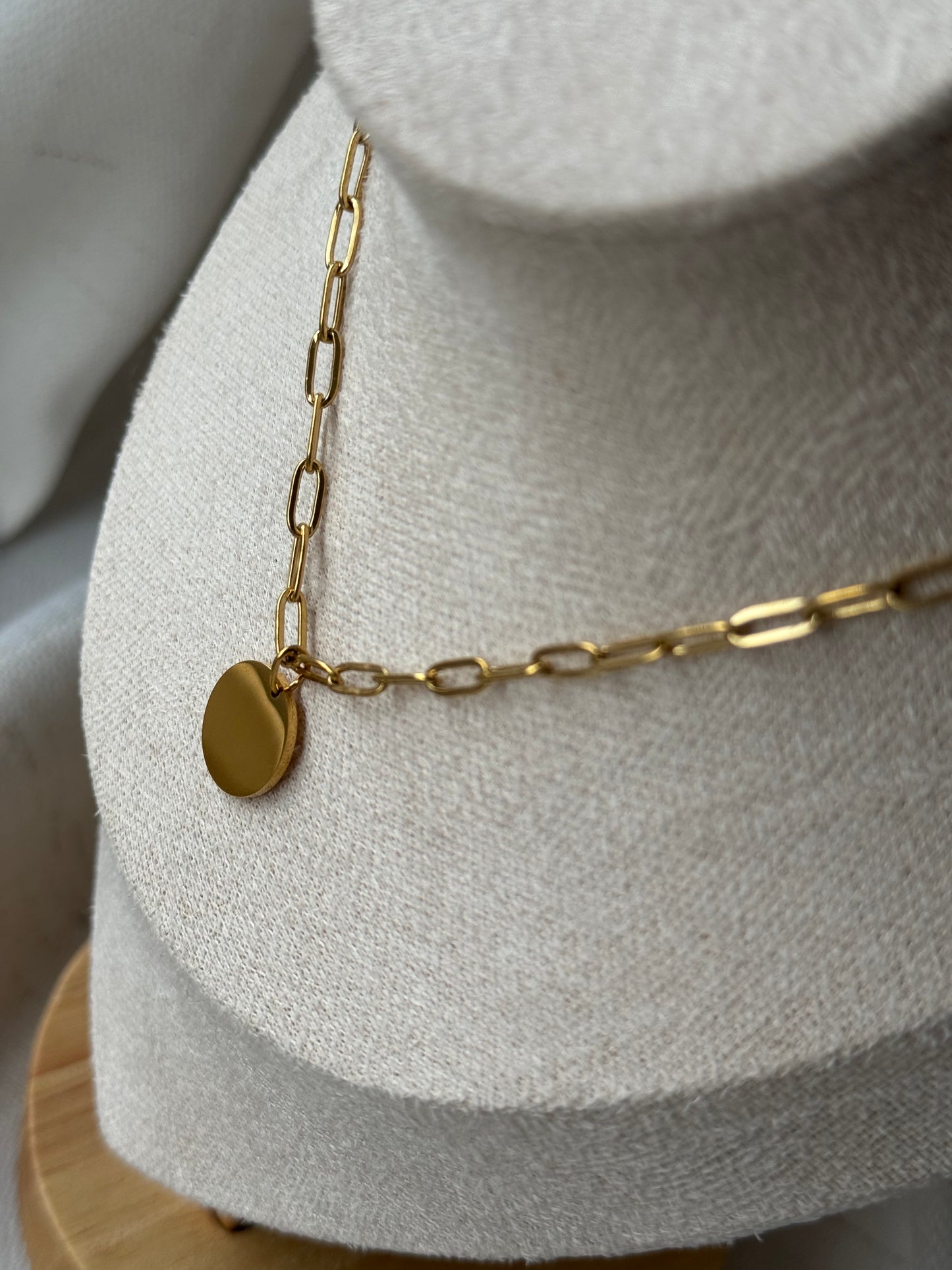 Gravurkette mit Coin