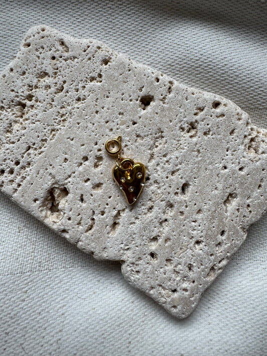 Charm Herz Strass